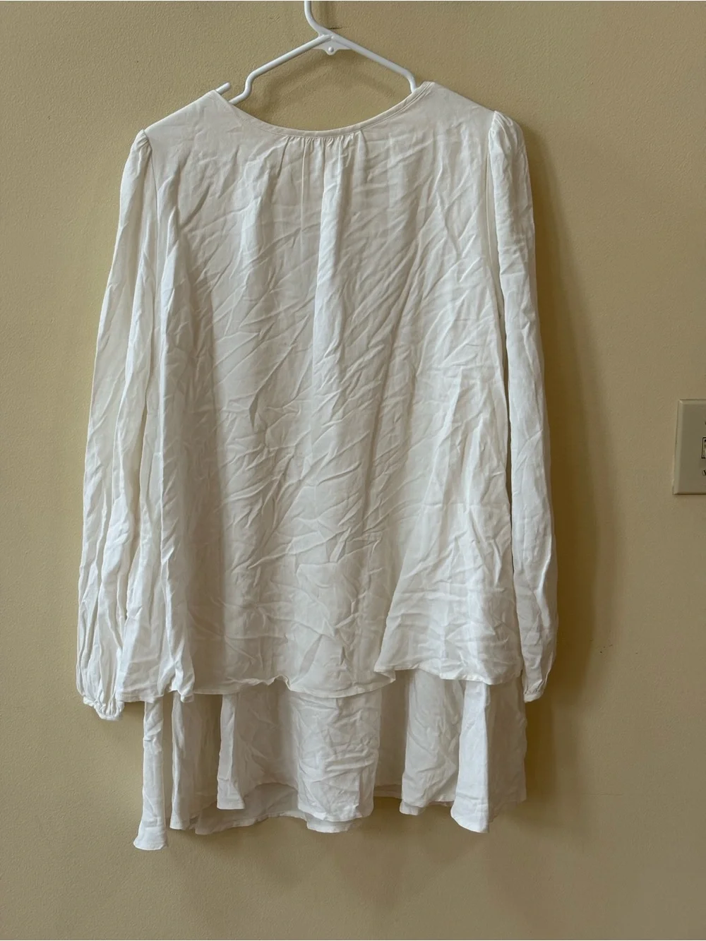 Free People Beck Tunic Dress White